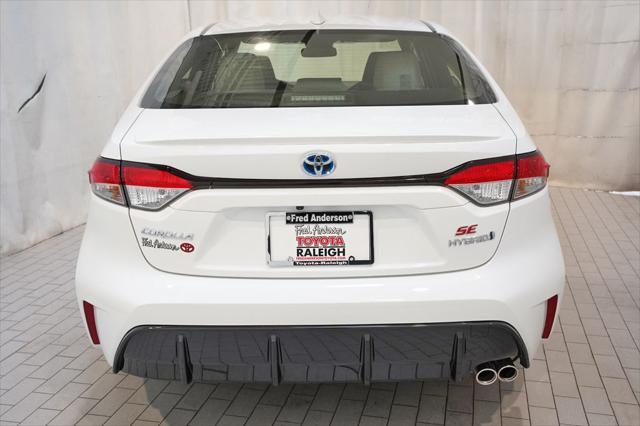 used 2024 Toyota Corolla Hybrid car, priced at $28,000