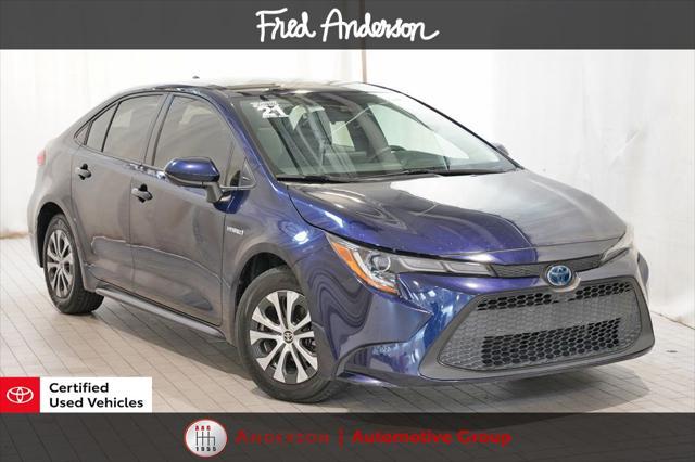 used 2021 Toyota Corolla Hybrid car, priced at $21,499