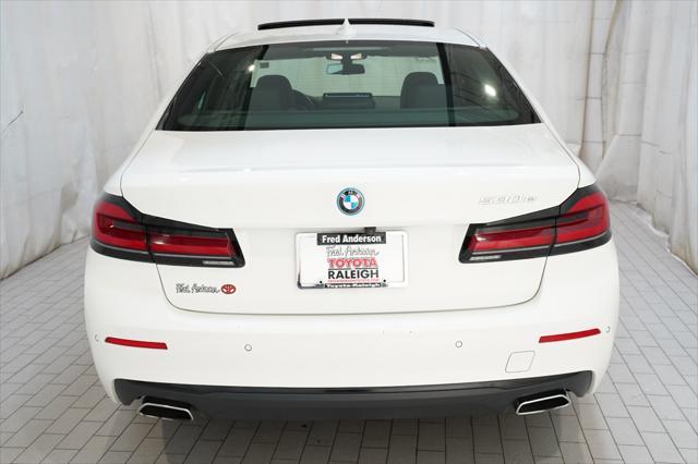 used 2023 BMW 530e car, priced at $36,375