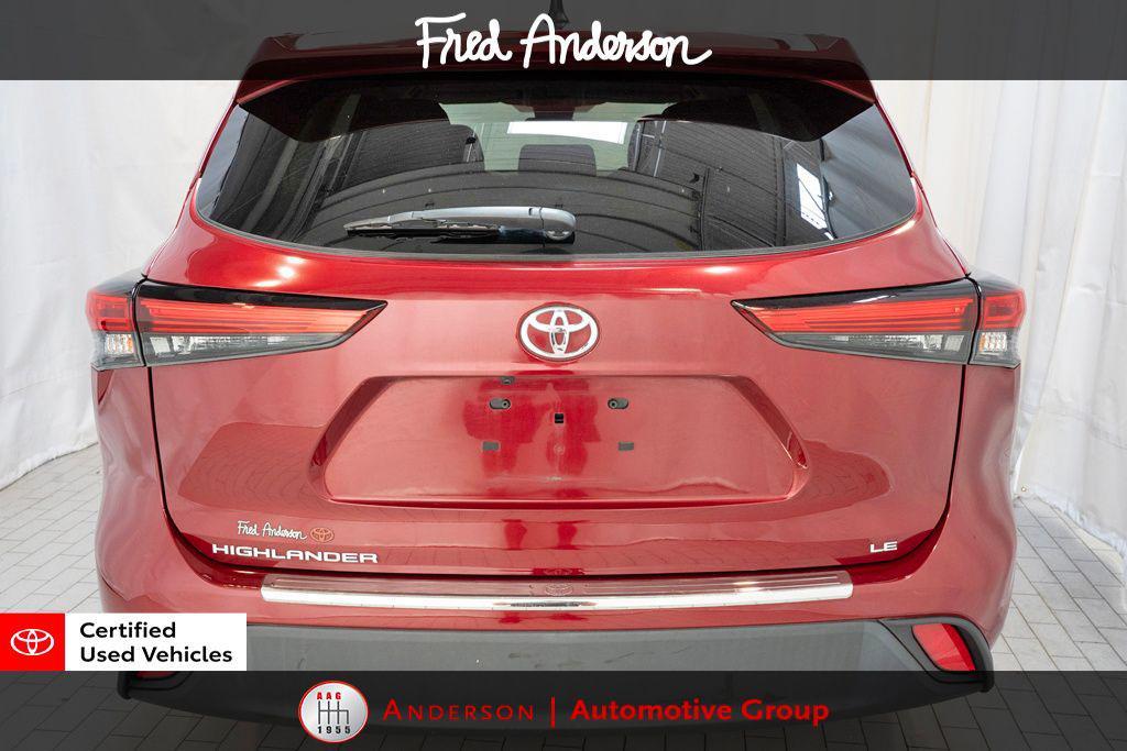 used 2022 Toyota Highlander car, priced at $29,999