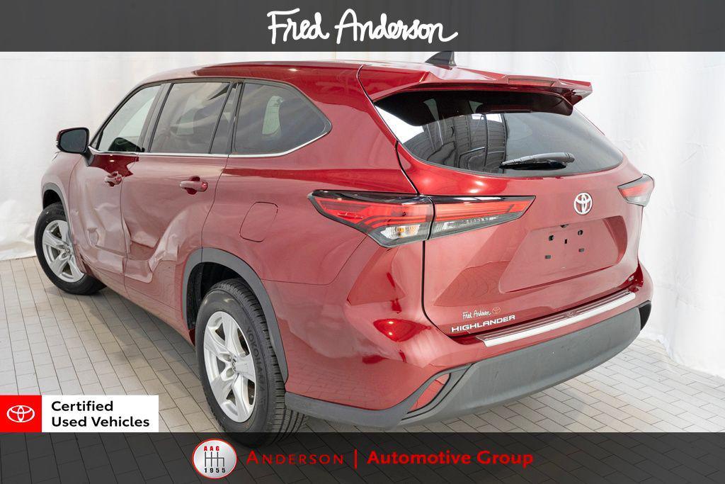 used 2022 Toyota Highlander car, priced at $29,999