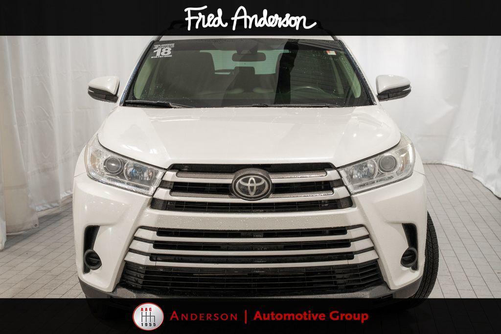 used 2018 Toyota Highlander car, priced at $18,498