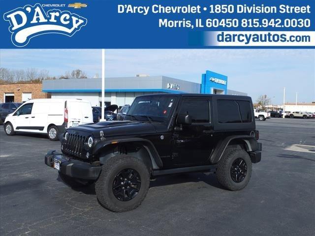 used 2016 Jeep Wrangler car, priced at $16,719