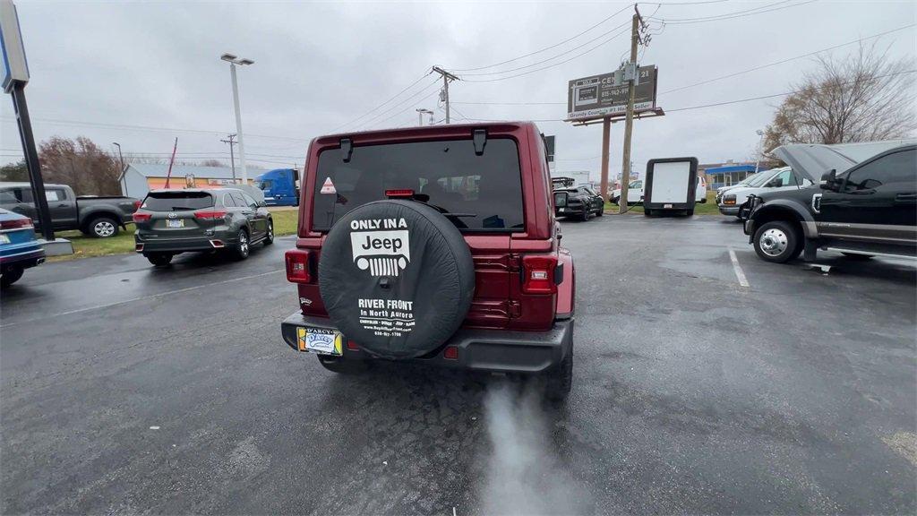 used 2021 Jeep Wrangler Unlimited car, priced at $27,091