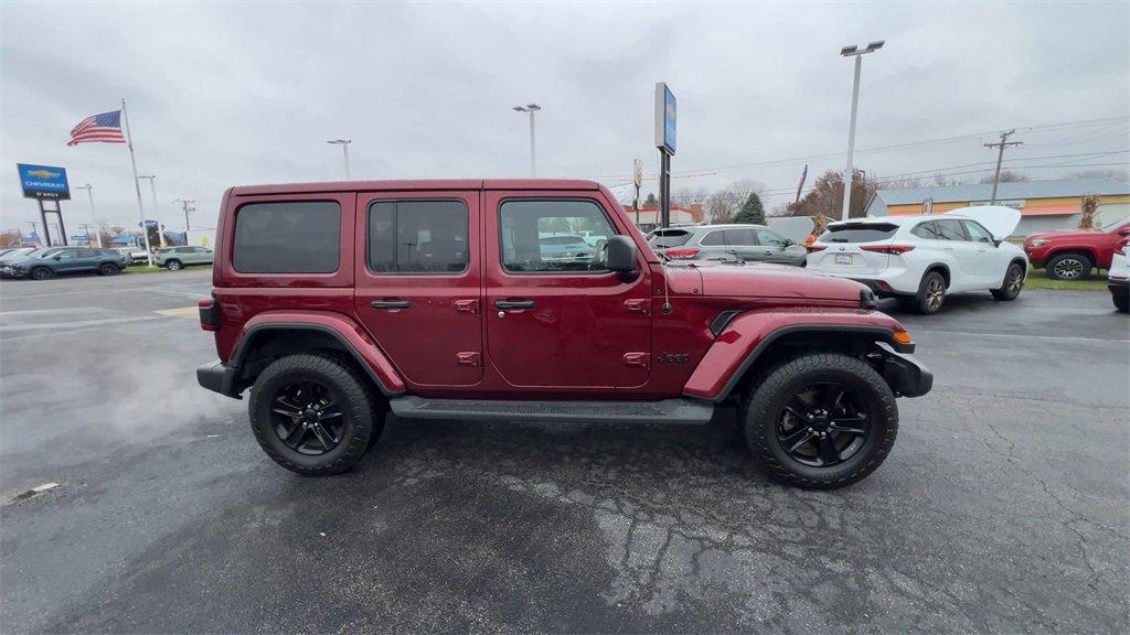 used 2021 Jeep Wrangler Unlimited car, priced at $27,091