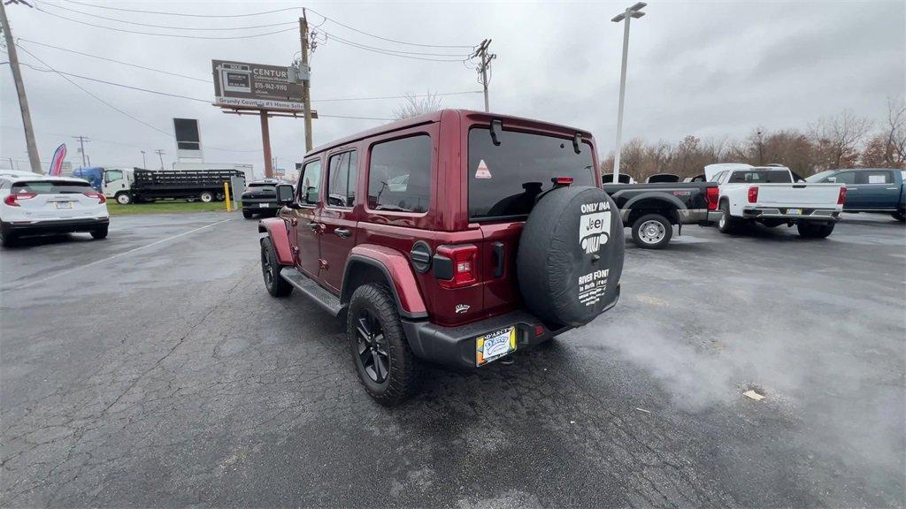 used 2021 Jeep Wrangler Unlimited car, priced at $27,091