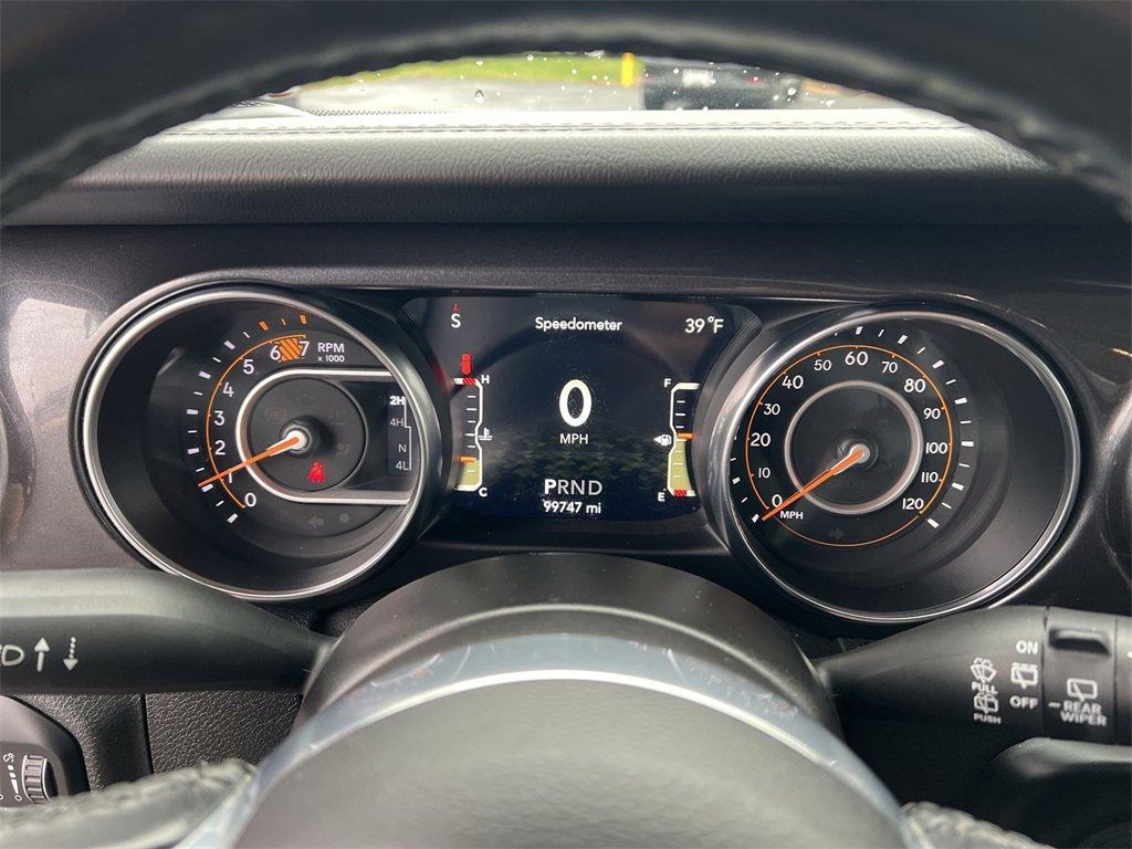 used 2021 Jeep Wrangler Unlimited car, priced at $27,091