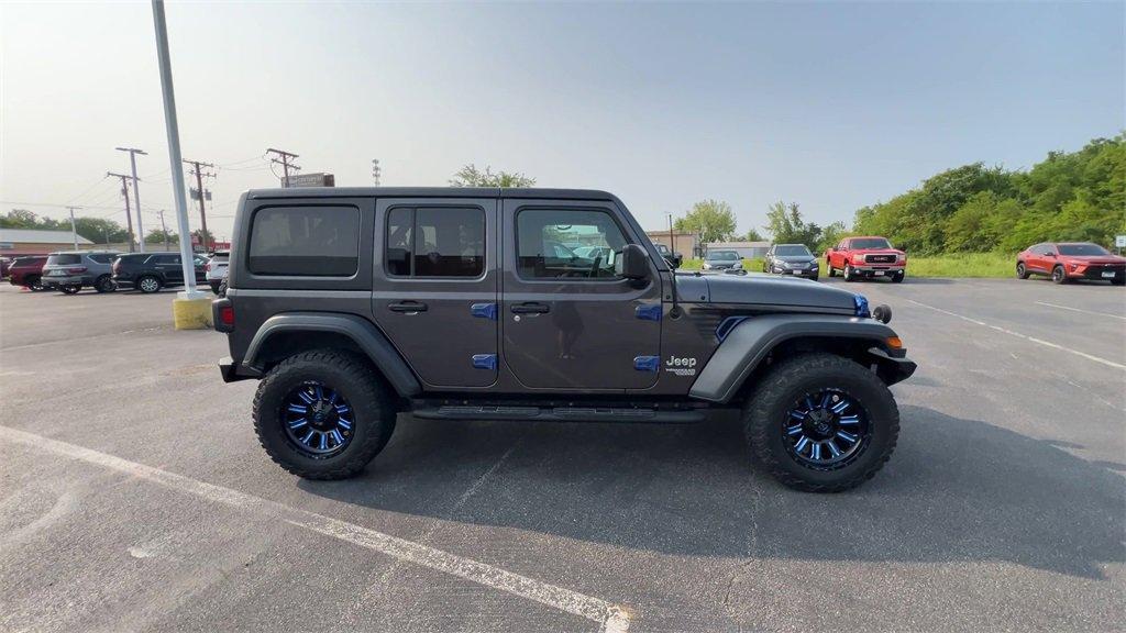used 2020 Jeep Wrangler Unlimited car, priced at $29,217