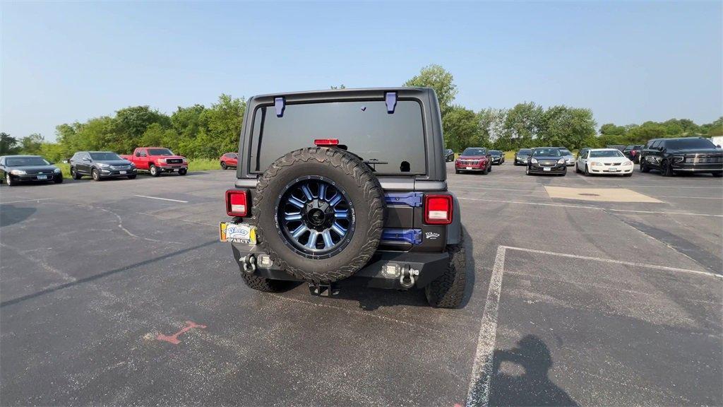 used 2020 Jeep Wrangler Unlimited car, priced at $29,217