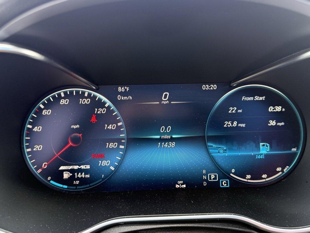 used 2023 Mercedes-Benz AMG C 43 car, priced at $55,552