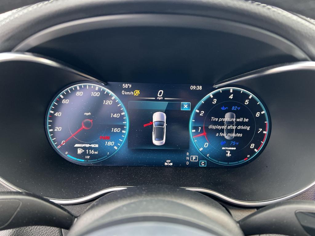 used 2023 Mercedes-Benz AMG C 43 car, priced at $54,328