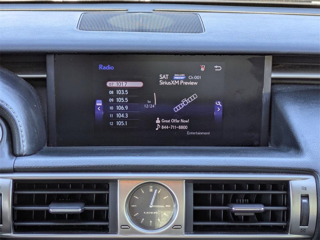 used 2014 Lexus IS 250 car, priced at $16,591