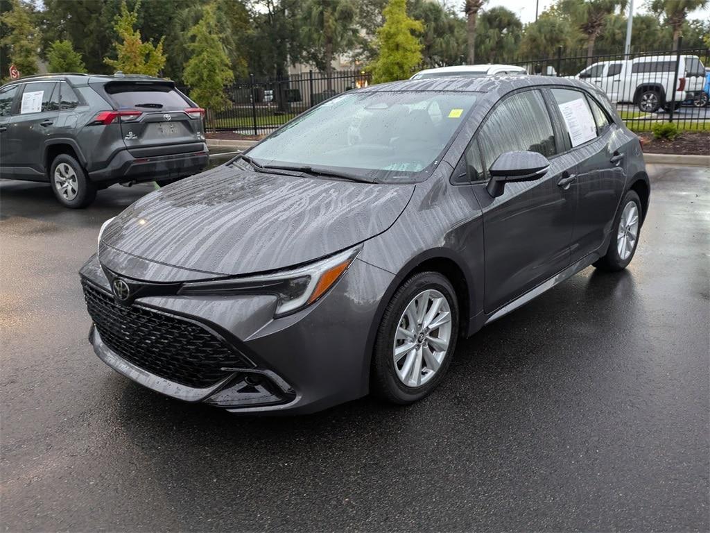 used 2024 Toyota Corolla Hatchback car, priced at $23,831
