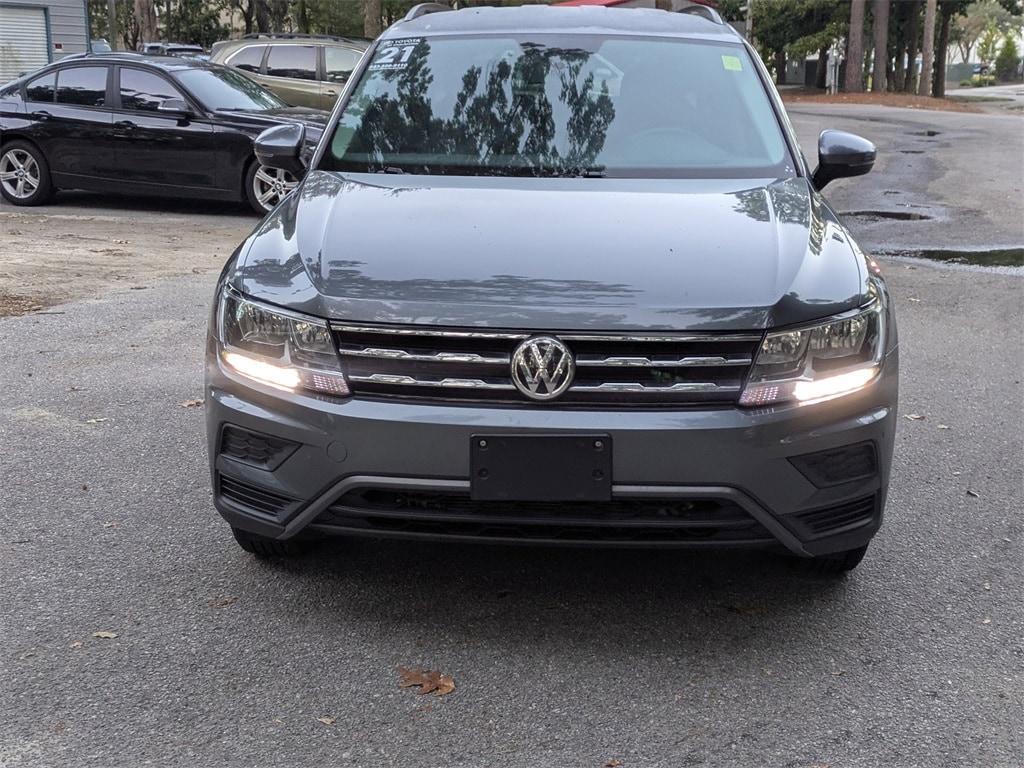 used 2021 Volkswagen Tiguan car, priced at $15,831