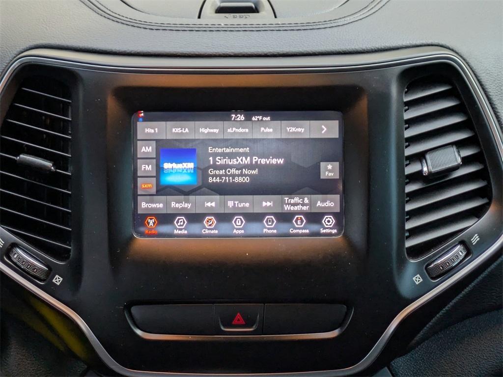 used 2019 Jeep Cherokee car, priced at $11,291