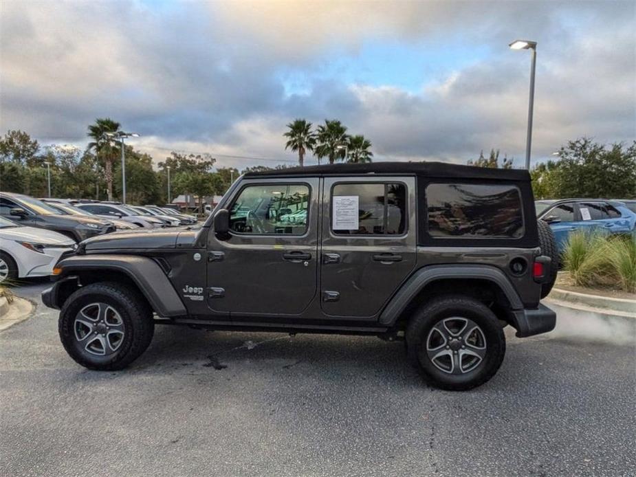 used 2020 Jeep Wrangler Unlimited car, priced at $26,231