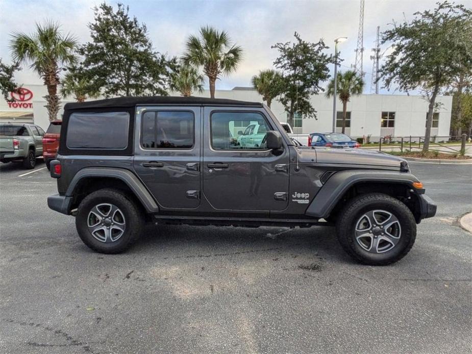 used 2020 Jeep Wrangler Unlimited car, priced at $26,231