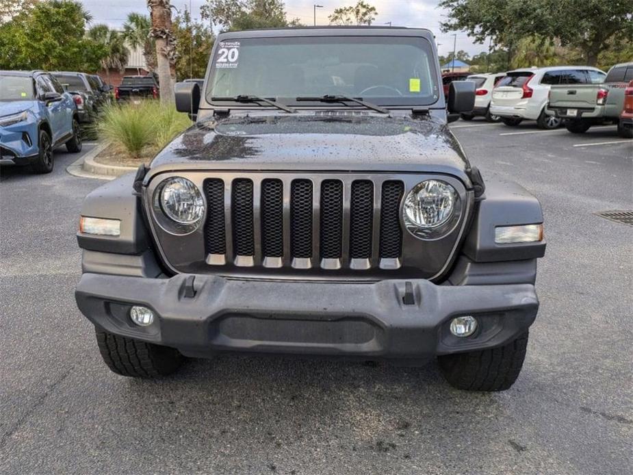 used 2020 Jeep Wrangler Unlimited car, priced at $26,231