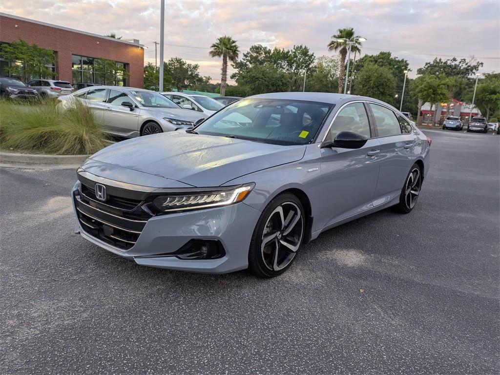 used 2022 Honda Accord Hybrid car, priced at $27,731