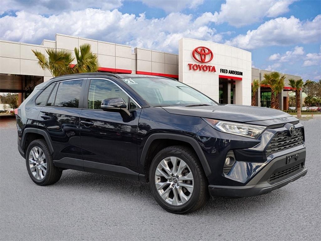 used 2021 Toyota RAV4 car, priced at $29,231
