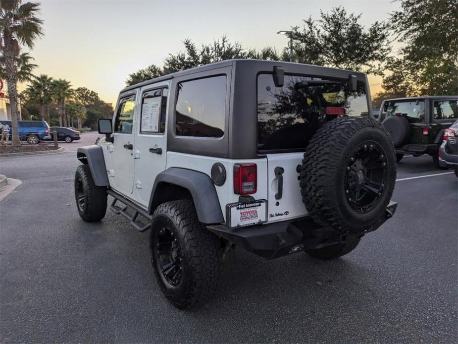 used 2015 Jeep Wrangler Unlimited car, priced at $21,831