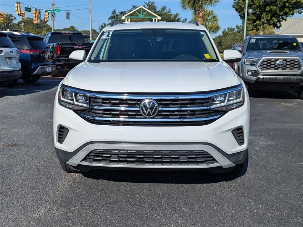 used 2021 Volkswagen Atlas car, priced at $18,331