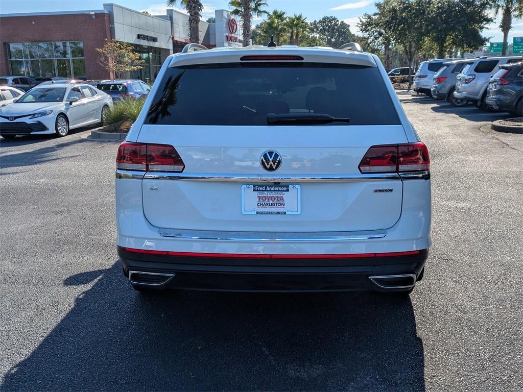 used 2021 Volkswagen Atlas car, priced at $18,331