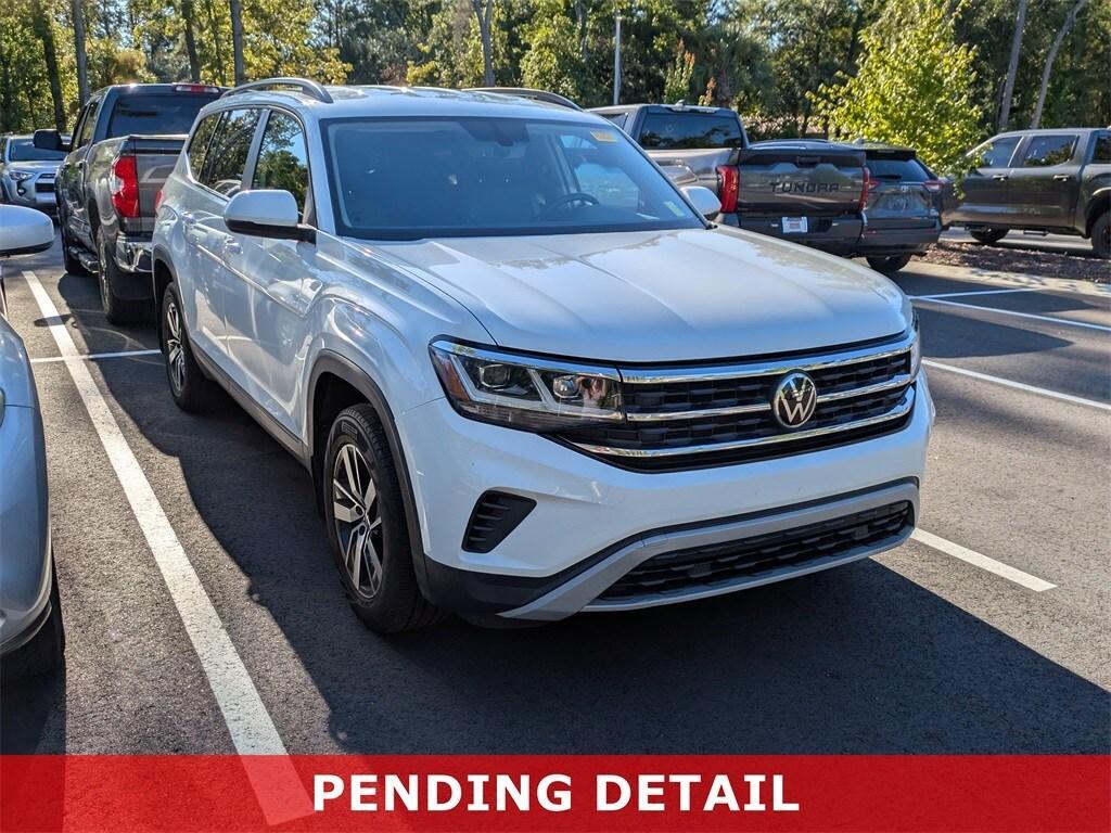 used 2021 Volkswagen Atlas car, priced at $19,031