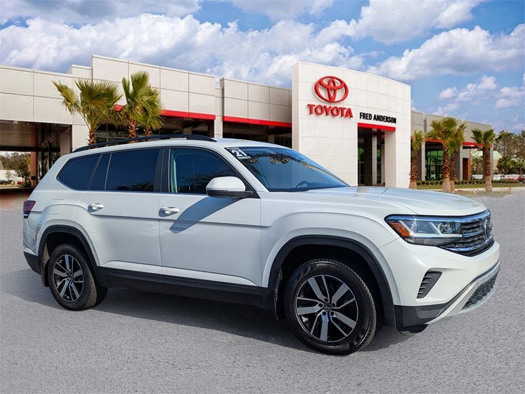used 2021 Volkswagen Atlas car, priced at $14,991