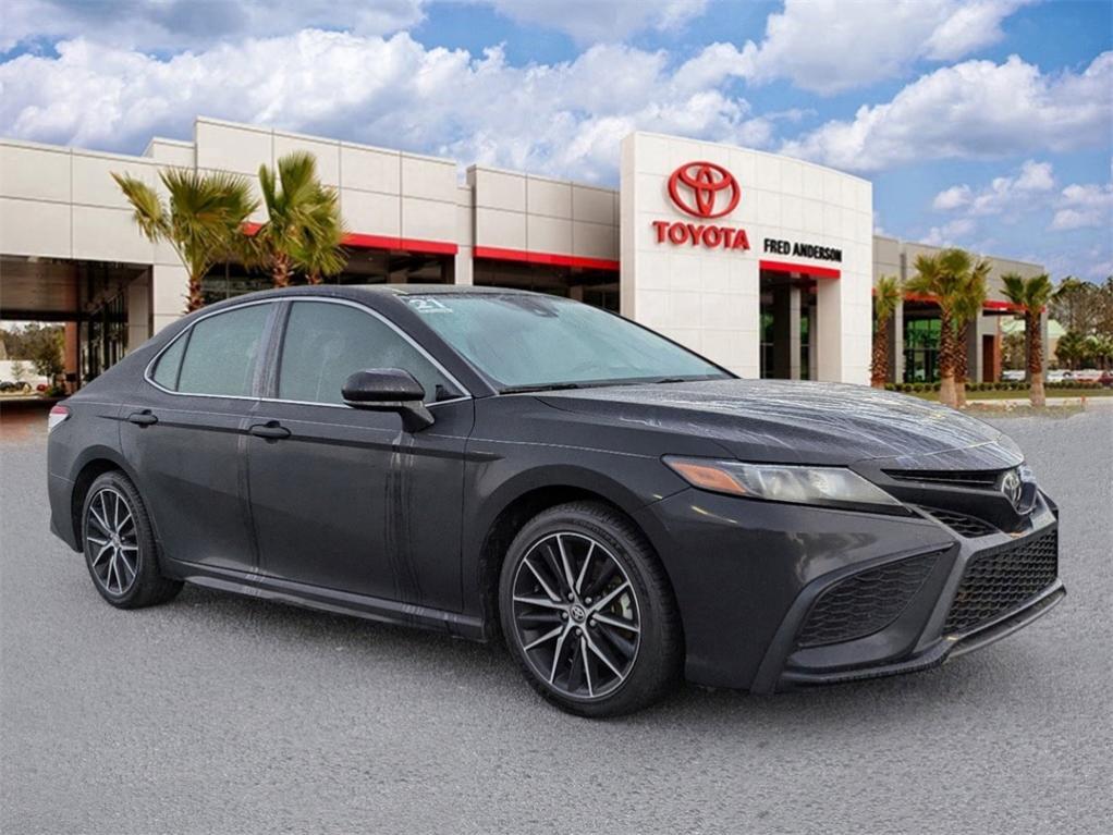 used 2021 Toyota Camry car, priced at $22,331