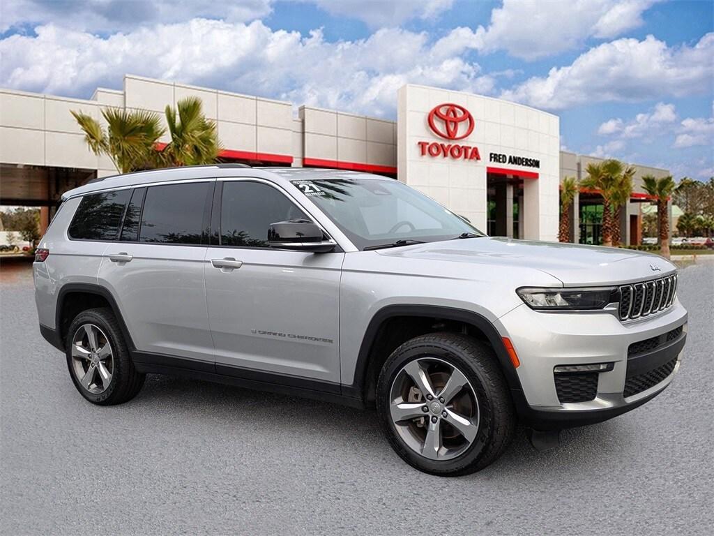 used 2021 Jeep Grand Cherokee L car, priced at $30,031