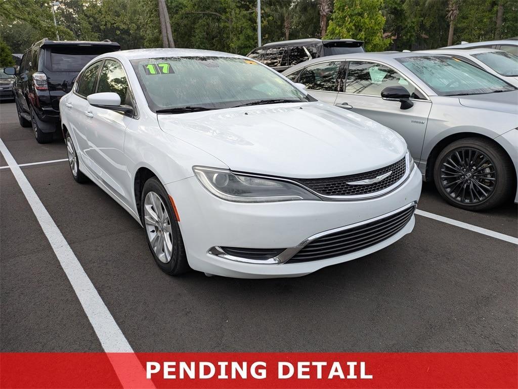 used 2017 Chrysler 200 car, priced at $14,931