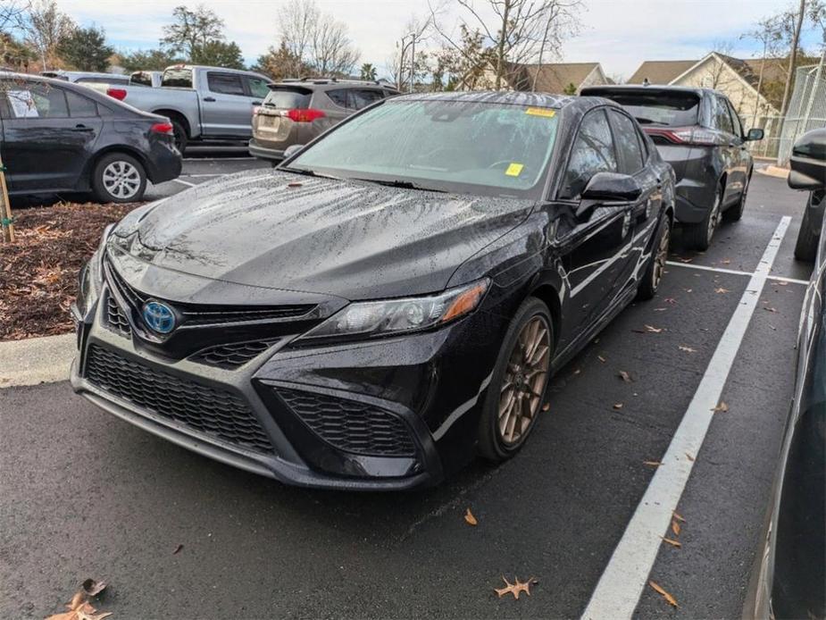 used 2023 Toyota Camry Hybrid car, priced at $28,531