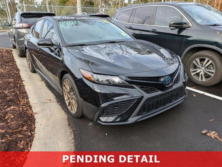 used 2023 Toyota Camry Hybrid car, priced at $28,531