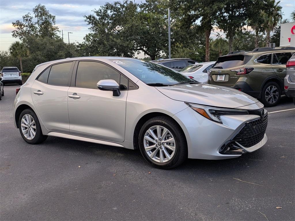 used 2023 Toyota Corolla Hatchback car, priced at $21,731