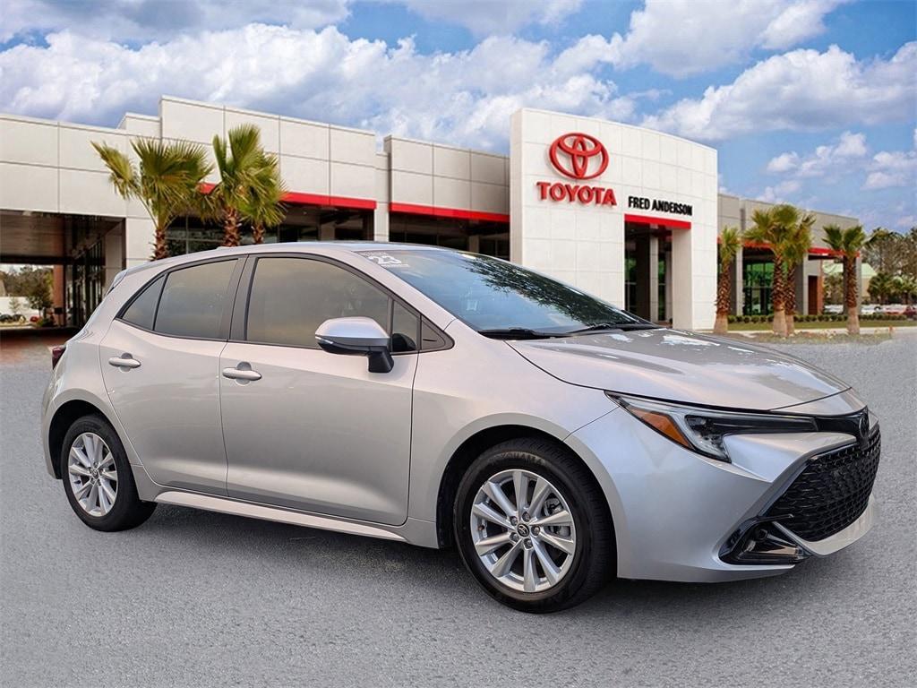 used 2023 Toyota Corolla Hatchback car, priced at $22,331
