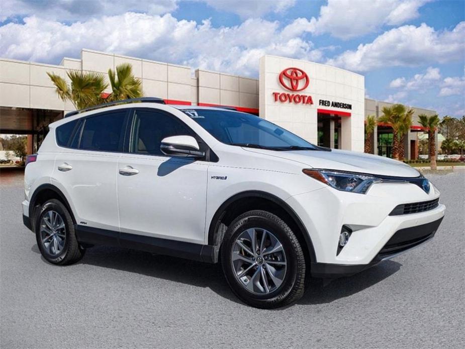 used 2017 Toyota RAV4 Hybrid car, priced at $19,331