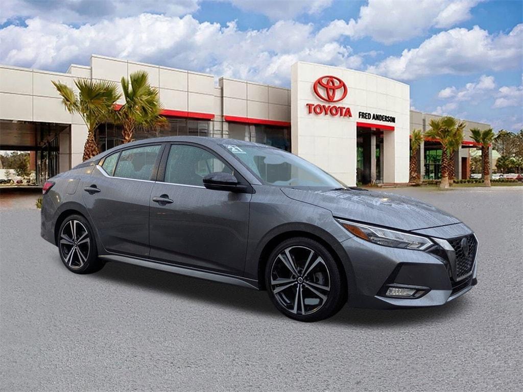 used 2021 Nissan Sentra car, priced at $13,031