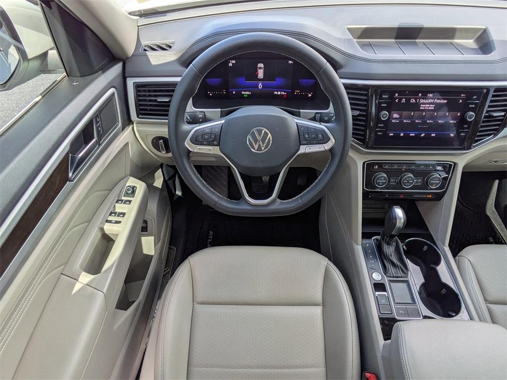 used 2022 Volkswagen Atlas car, priced at $24,531