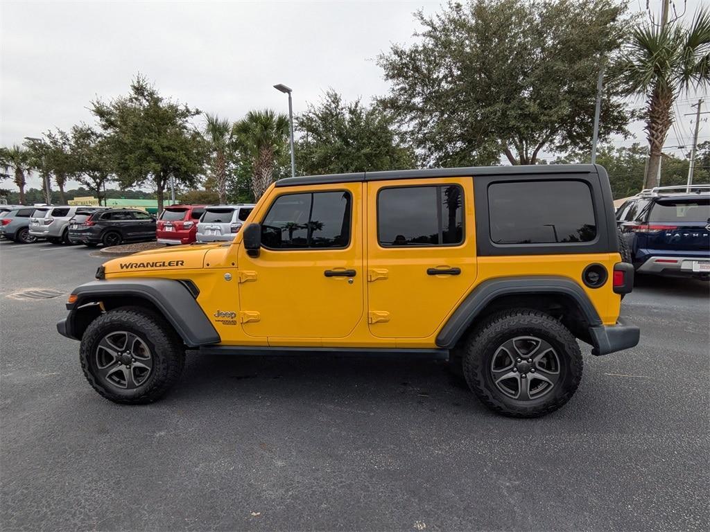 used 2019 Jeep Wrangler Unlimited car, priced at $21,331