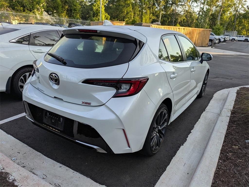 used 2023 Toyota Corolla Hatchback car, priced at $25,531