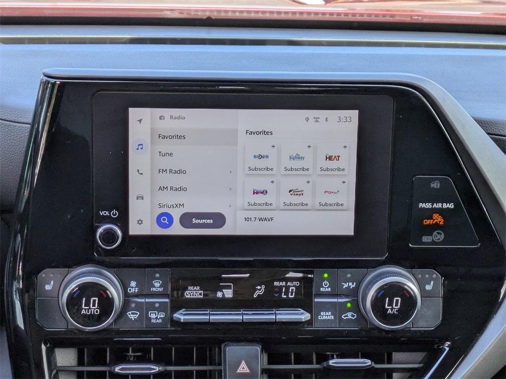 used 2023 Toyota Highlander Hybrid car, priced at $38,531