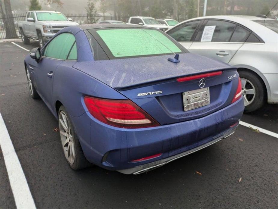 used 2017 Mercedes-Benz AMG SLC 43 car, priced at $36,031