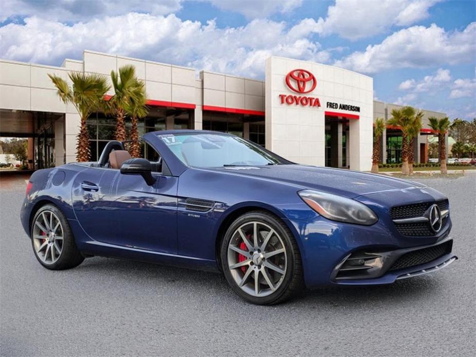 used 2017 Mercedes-Benz AMG SLC 43 car, priced at $33,931