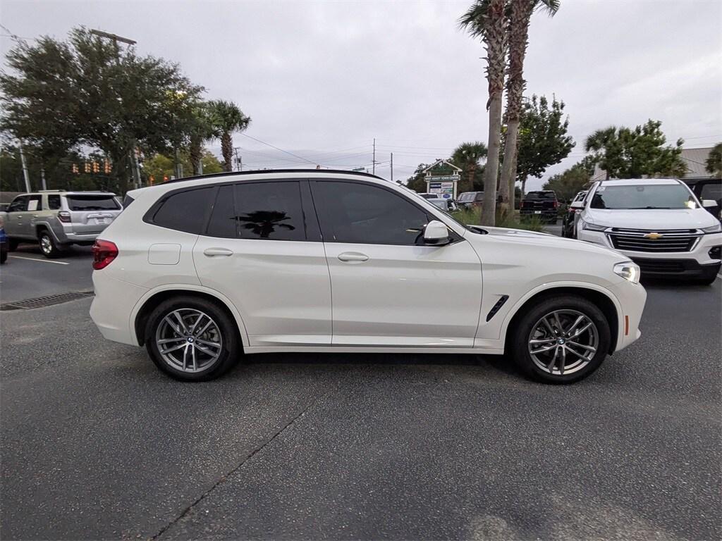 used 2021 BMW X3 car, priced at $23,831