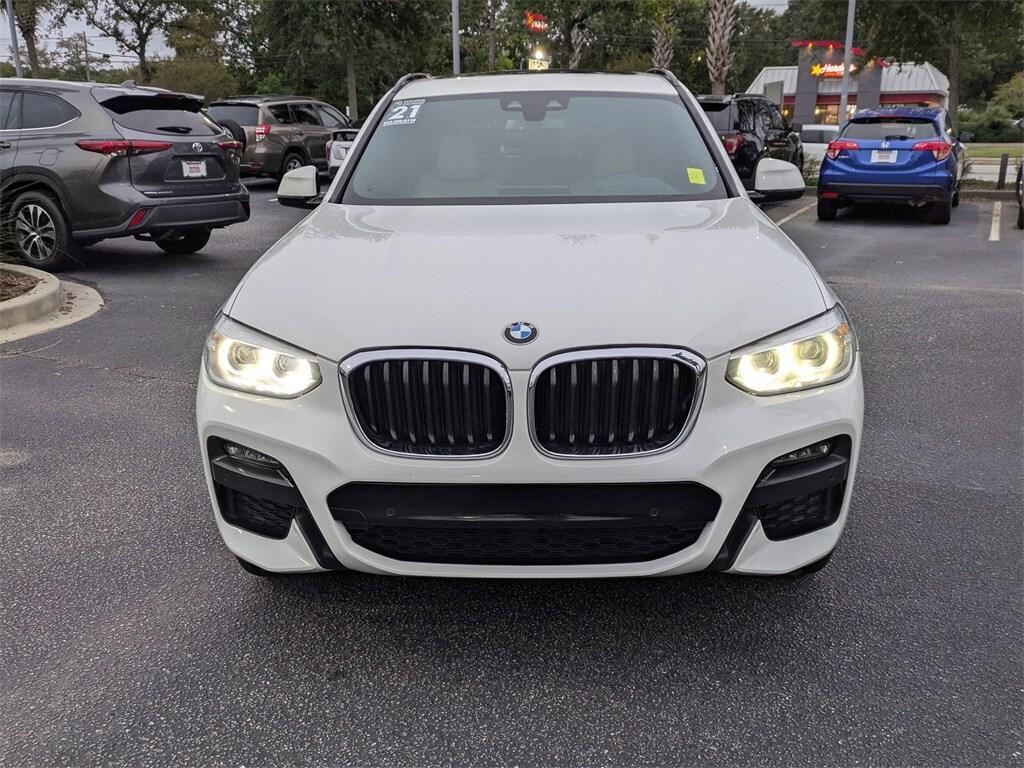 used 2021 BMW X3 car, priced at $23,831
