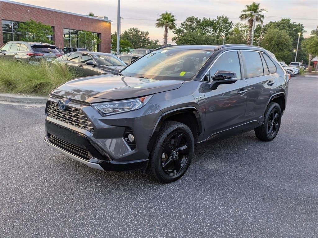 used 2021 Toyota RAV4 Hybrid car, priced at $34,531