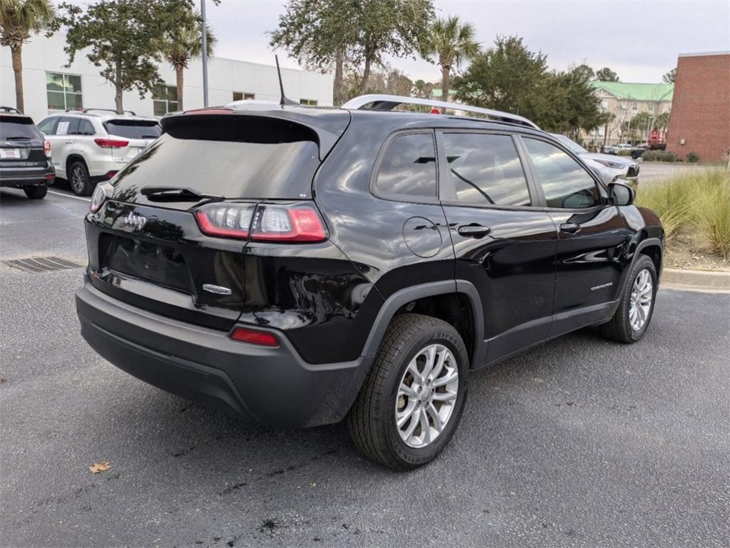 used 2021 Jeep Cherokee car, priced at $18,531