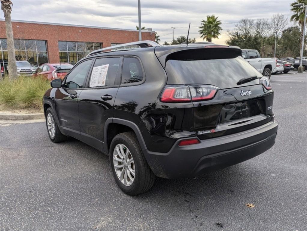 used 2021 Jeep Cherokee car, priced at $18,531