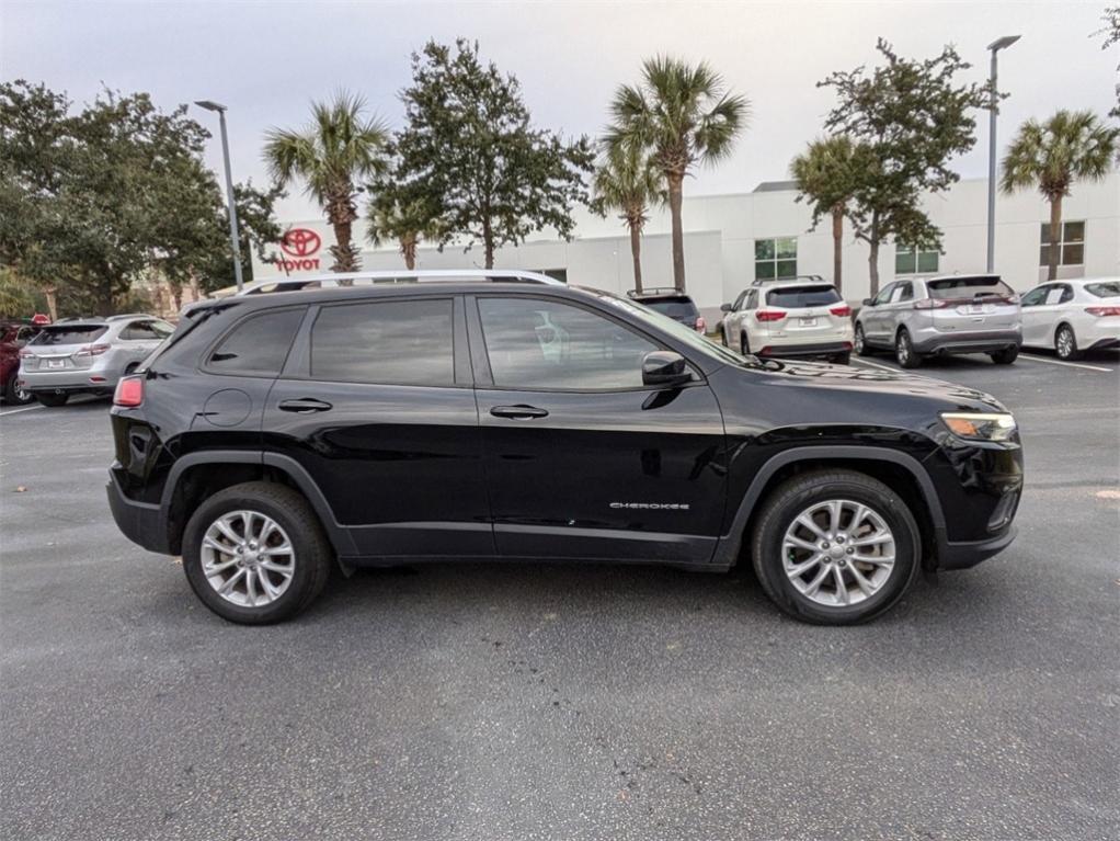 used 2021 Jeep Cherokee car, priced at $18,531